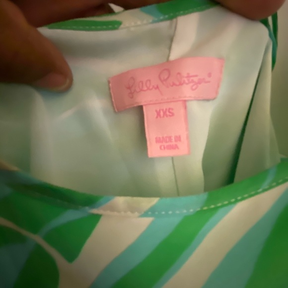 Green Lilly Pulitzer Maisey Slip Dress - Picture 3 of 5